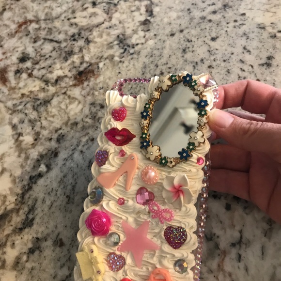 iPhone 6/7+ phone custom bling mirror case - Picture 4 of 4